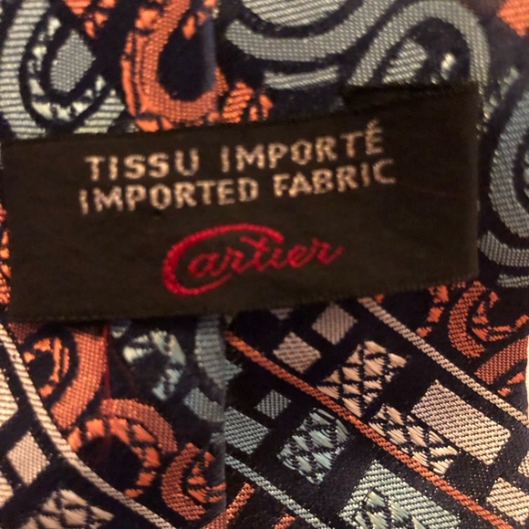 Vintage Cartier Tie - Picture 2 of 4